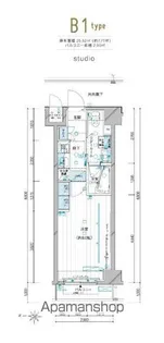 メインステージ錦糸町Ⅵエグザ【6階】の間取り