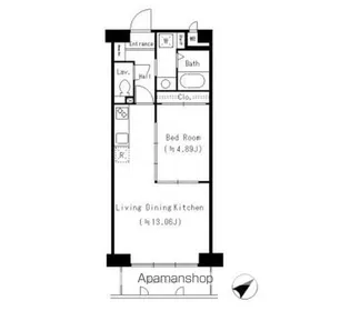 ルーエ千種【13階】の間取り