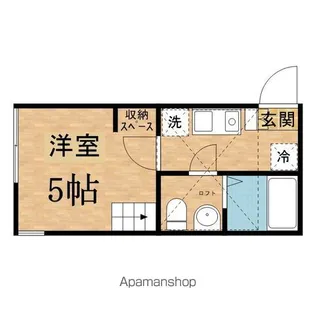 カルチェラタン八王子【1階】の間取り