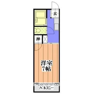 メゾン愛生【1階】の間取り