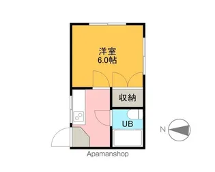 コーポフロール【7号室】の間取り