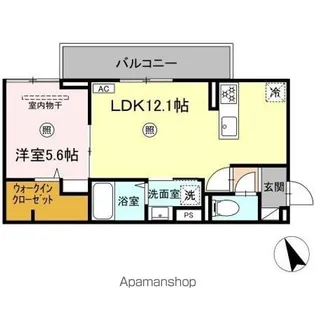 PREMILIFE大在浜WEST【3階】の間取り