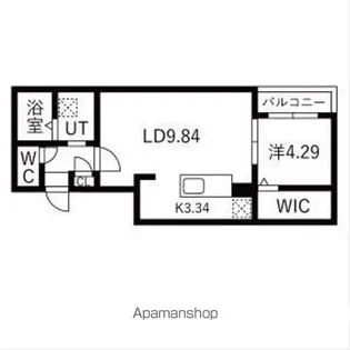 セレッソ本郷通【4階】の間取り