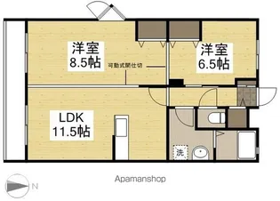 ルミナス【2階】の間取り