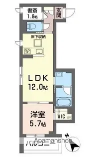 ブルーム【103号室】の間取り