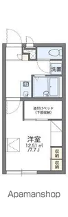 レオパレス高岡【207号室】の間取り