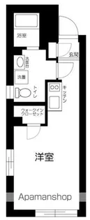 東京都文京区白山1丁目【マンション】の間取り
