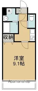 シティ連坊【4階】の間取り