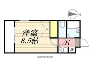 レジデンスISY【1階】の間取り