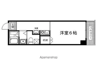 総司館八木【401号室】の間取り