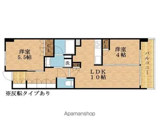 アーバンパーク淡路【4階】の間取り