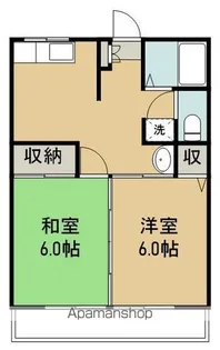CHイーハトーヴ【2階】の間取り