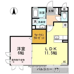 ファビュラス松下【2階】の間取り