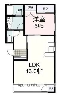 イ・ムーブルパレス大岩【1階】の間取り