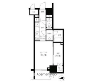 東京都千代田区神田須田町2丁目【マンション】の間取り