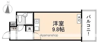 RーRESIDENCE TAKAMATSU【502号室】の間取り