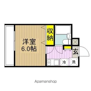 エンドレス【213号室】の間取り