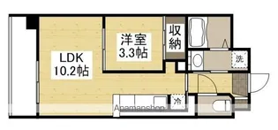 シュトラール医大東【6階】の間取り