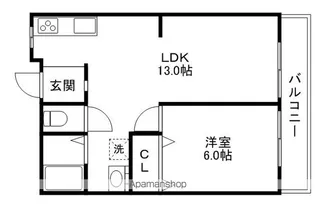 アーバンビレッジ【202号室】の間取り