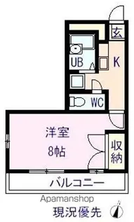 プルミエ【201号室】の間取り