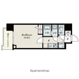 SーRESIDENCE天満GRACIS【9階】の間取り