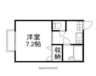 EXCEL COURT 南方【2階】の間取り