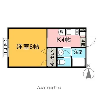 ハイム12【1階】の間取り