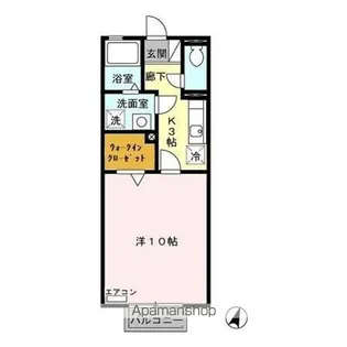 セントイースト【2階】の間取り