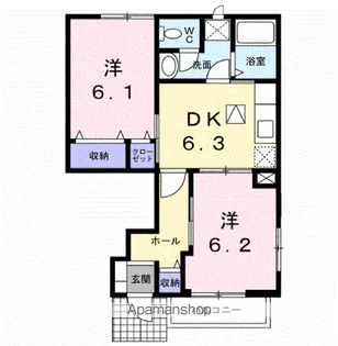 ステイブル【1階】の間取り