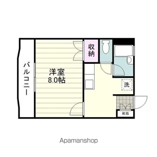 メゾンハイツTU【303号室】の間取り