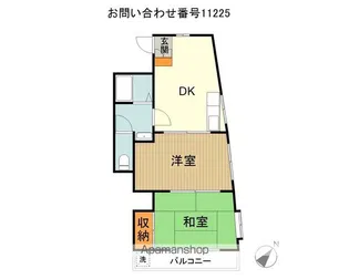 クレイルヴィラⅠ【2階】の間取り
