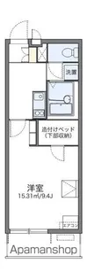 レオパレスサントラップミナミ【306号室】の間取り