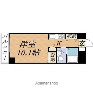 プライマル札幌北4条(旧TEADA北4条)【2階】の間取り