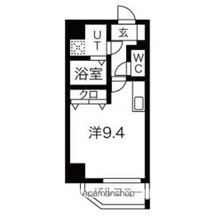 シェモア泉(旧名称:レジデンシア泉II)【7階】の間取り