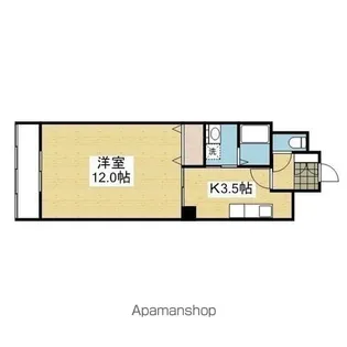 日正山越ハイツ1【1階】の間取り