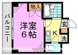 エスコート中野大和町【3階】の間取り