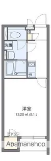 クレイノ田代昌町Ⅱ【2階】の間取り