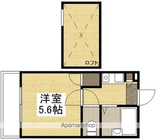 中島グリーンパレス【1階】の間取り