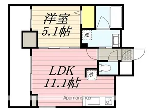 スペチアーレ伏見WEST【6階】の間取り