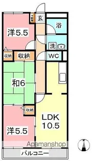 デューク白楽町 I【1階】の間取り