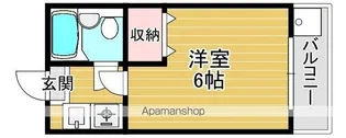 ベルメゾン2番館【203号室】の間取り