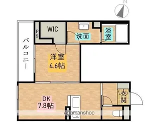 フォルテッシモ【302号室】の間取り