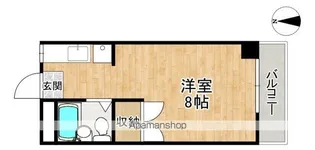 コーポ華【3階】の間取り