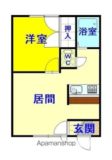 アスティ【203号室】の間取り