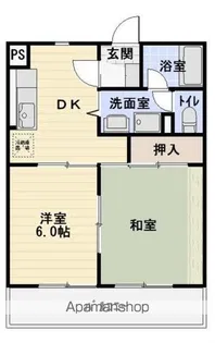 グリーンカネコ【3階】の間取り