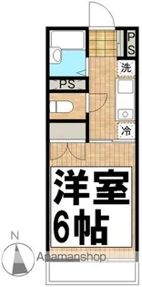 メゾンブランシュ【2階】の間取り
