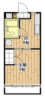 パークサイド中川【3階】の間取り