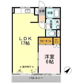 ソレイアード【2階】の間取り