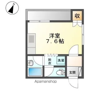 八事スチューデントビル【302号室】の間取り