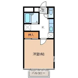 KANON C棟【202号室】の間取り